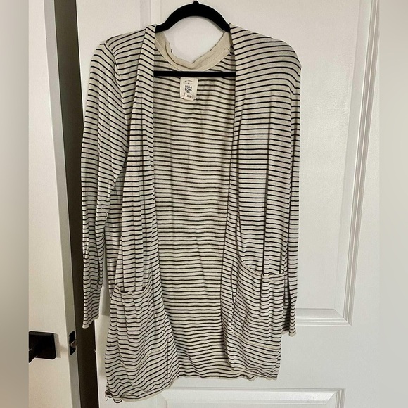 Billabong Long Striped Cardigan - Picture 1 of 1